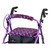 Nova Seat and Back Cover For Rolling Walkers - Garden Flowers Main View