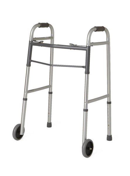 ACG Medical Supply's Easy-Care Walker for Adult with 5" Wheels