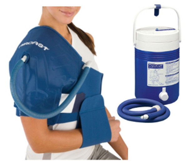 Aircast Cryo/Cuff Gravity Cooler - Shoulder with Extra-Long Strap