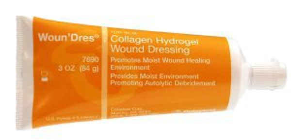Collagen Hydrogel Wound Dressing Woun'Dres® 1 oz.