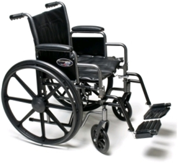 Buy Everest & Jennings Traveler HD Wheelchair (24" x 18") Swingaway Footrest at ACG Medical Supply