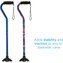 All Terrain Quad Tip Base for 3/4 '' cane