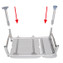 Drive Medical Padded Seat Transfer Bench