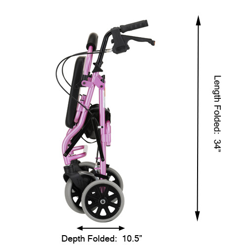 Shop Nova Zoom 18 Rolling Walker Online at ACG Medical
