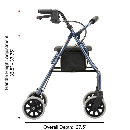 キムラ　26.5 24.5セット Shop Nova Zoom 24 Rollator Walker Online at ACG Medical
