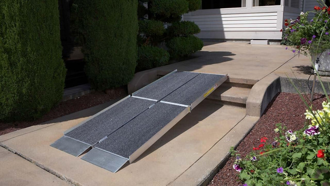 PVI Multifold Reach Folding Ramp - 8'