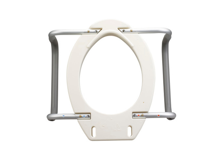 PREMIUM RAISED TOILET SEAT WITH ARMS
