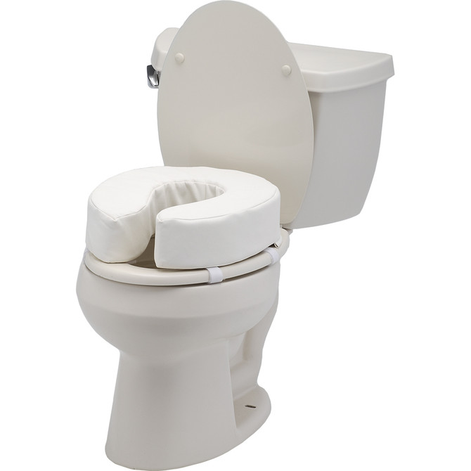 4'' padded toilet riser