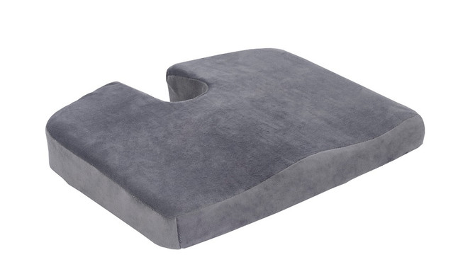 Essential Medical Memory P.F. Sculpture Comfort Seat Cushion with Cut Out - MainImage
