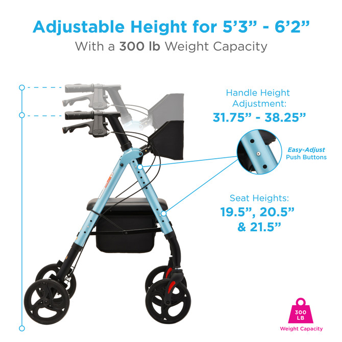 STAR 8 WB ROLLATOR 