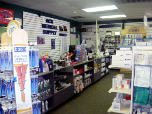 Photo of the ACG Medical Supply Showroom