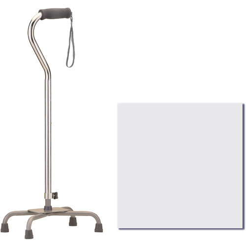 Nova Bariatric Quad Cane with Large Base | ACG Medical
