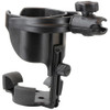 RAM Mount Level Cup XL Low Profile Mount w\/Large Strap Clamp Base [RAP-B-417-200-1-231Z-2NUBU]