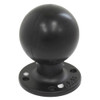 RAM Mount RAM Round Plate w\/Ball - 2.25" - D Size Ball - Hole Plate [RAM-D-254-WD1U]