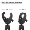 RAM Mount RAM Trolling Motor Stabilizer w\/Tough-Claw 1 - 1.6 Clamp Bases [RAP-404-404U]