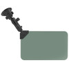 RAM Mount Suction Cup Mount w\/Dark Green Sun Visor - 50% Tint [RAM-B-166-326-VIS-G1U]