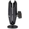 RAM Mount Long Double Socket Arm w\/2.5" Round Base [RAM-B-103U-C]
