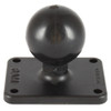 RAM Mount 2" x 2.5" Rectangle Base w\/1.5" Ball [RAM-202U-225]