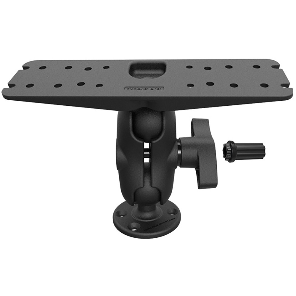 RAM Mount Heavy Duty Marine Electronics Mount w\/Pin-Lock Security Kit Short Arm [RAM-S-D-111U-C]