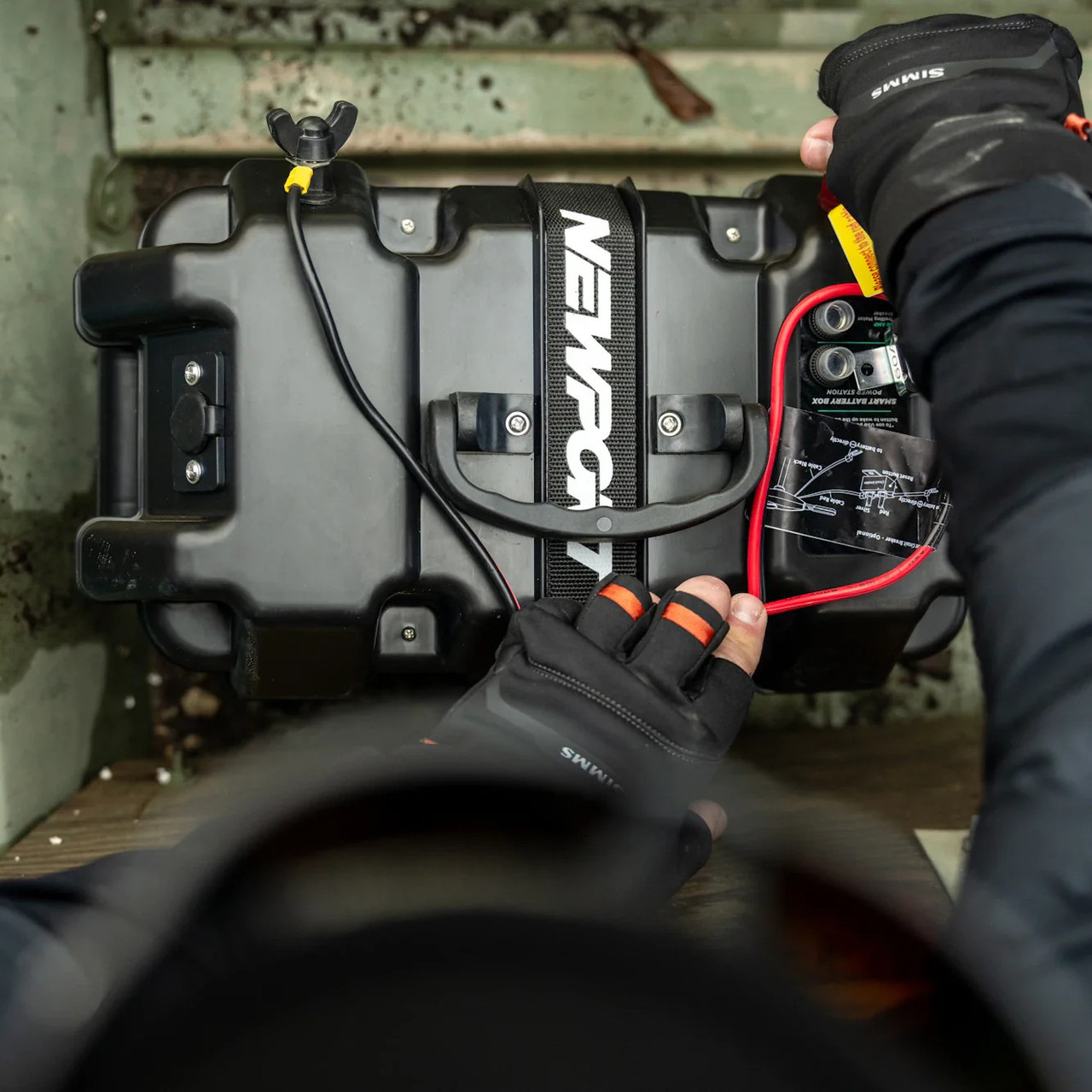 Newport Trolling Motor Smart Battery Box Power Center with USB and DC Ports