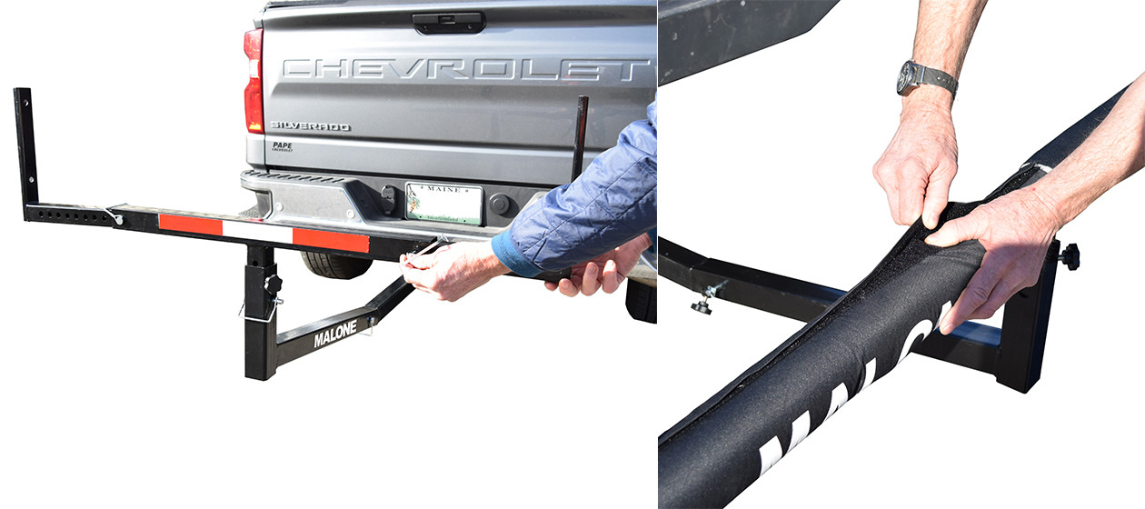 Axis pickup bed extender