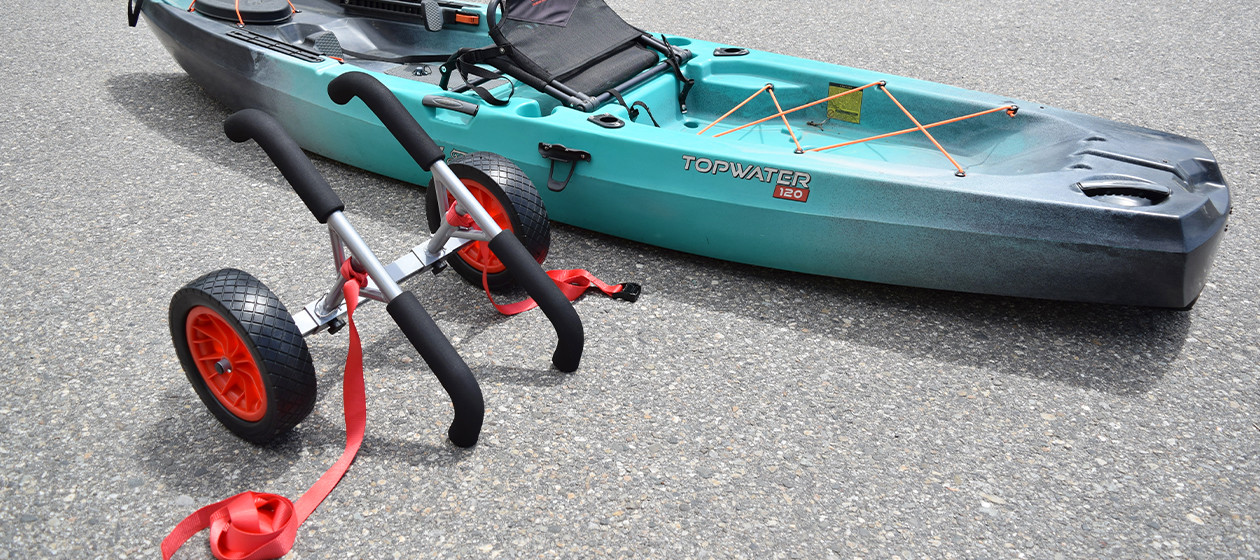 Traverse™HD Bunk Style Canoe/Kayak Cart- No-Flat Tires