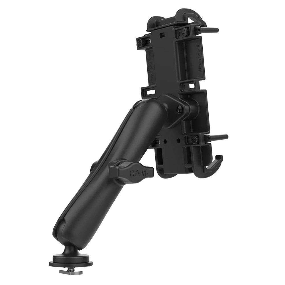 RAM Mount Quick-Grip XL Phone Mount w\/Track Ball Base - Long [RAM-HOL-PD4-C-354-TRA1U]