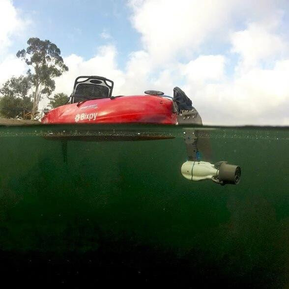 Bixpy Hobie rudder mount