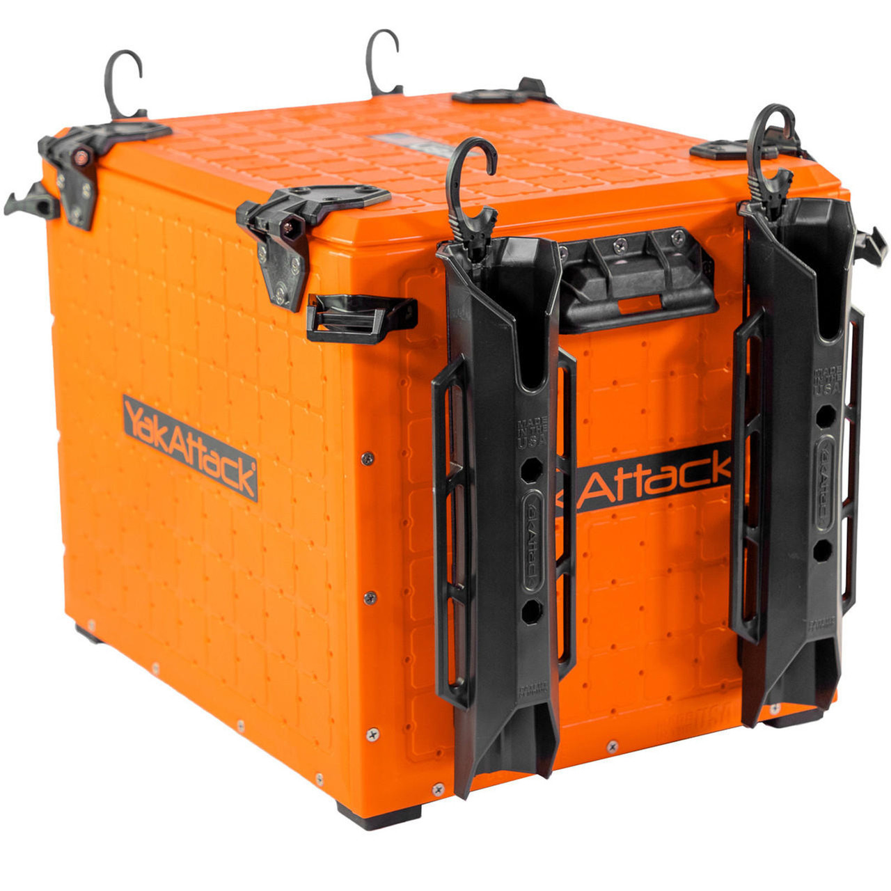 BlackPak Pro Kayak Fishing Crate 13x16 Orange