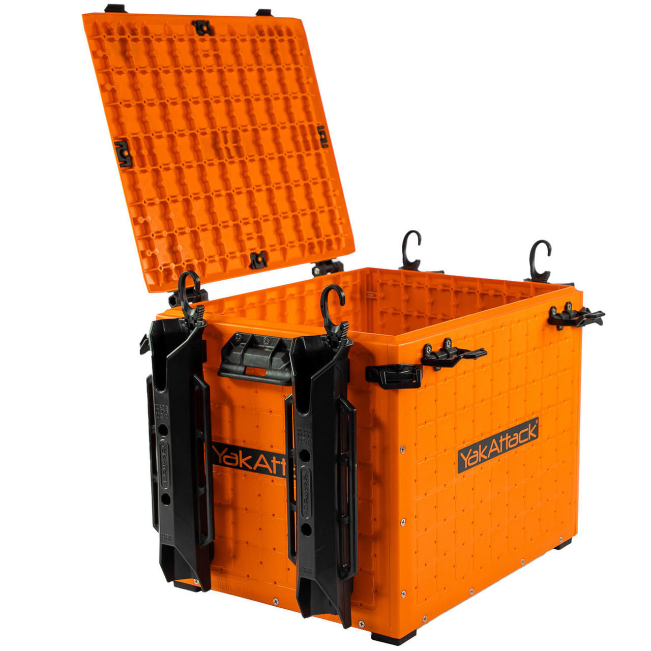 BlackPak Pro Kayak Fishing Crate 13x16 Orange