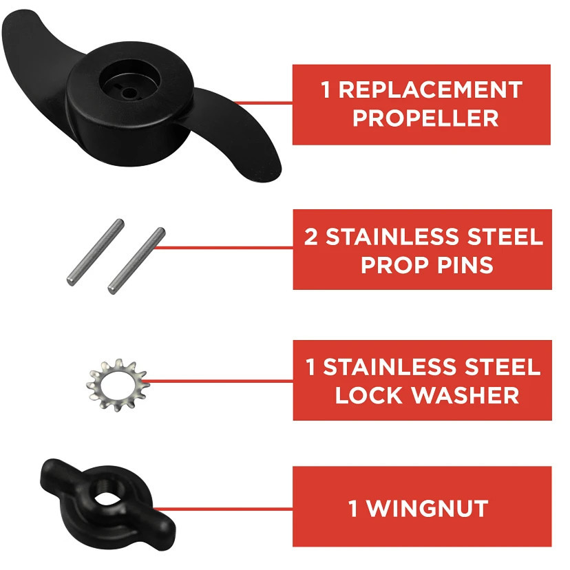 Old Town Replacement Prop Kit - Minn Kota