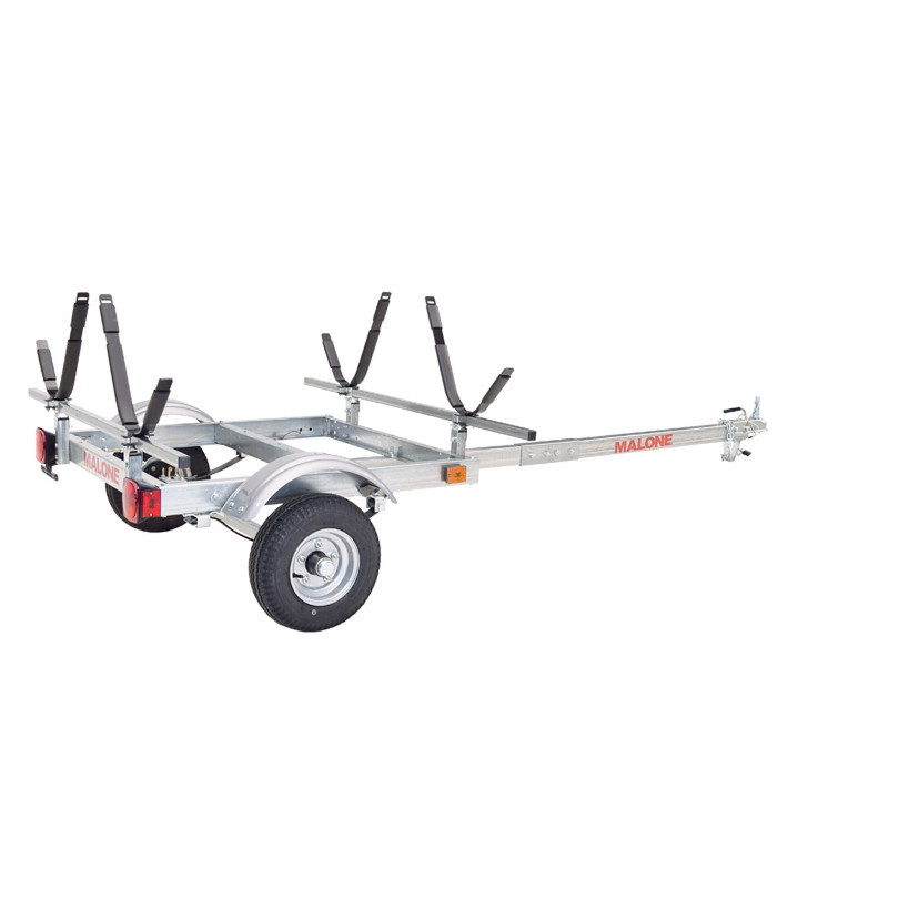 Malone EcoLight™ 2 Kayak Trailer Package (2 J-Racks)