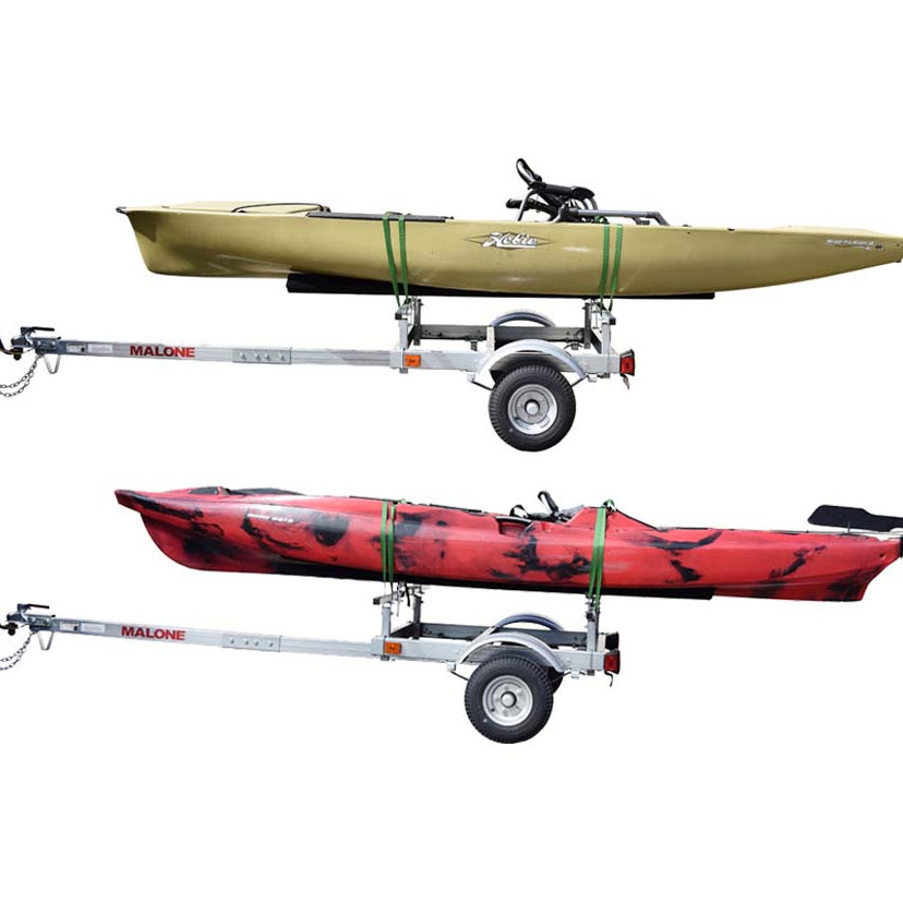 Malone EcoLight™ Single Kayak Trailer Package (1 Set Bunks)