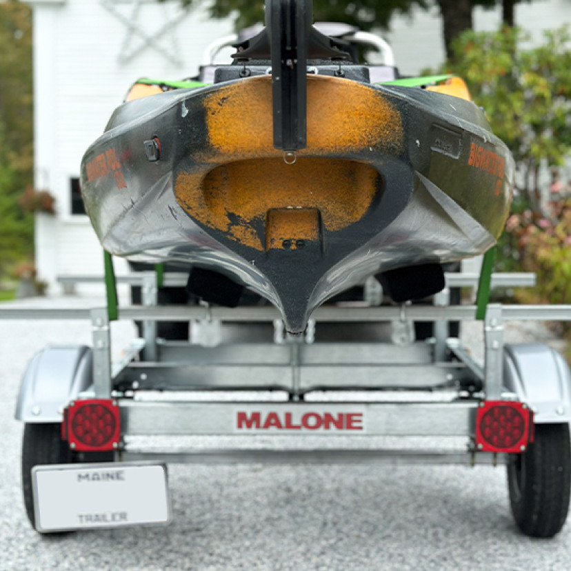 Malone EcoLight™ Single Kayak Trailer Package (1 Set Bunks)