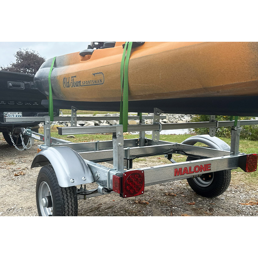 Malone EcoLight™ Single Kayak Trailer Package (1 Set Bunks)
