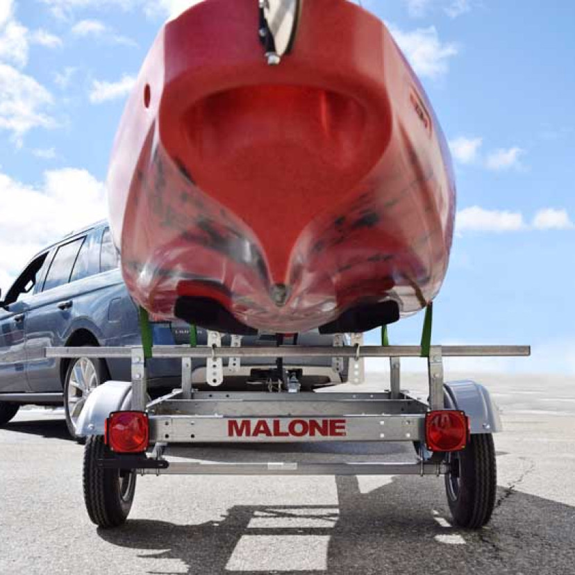 Malone EcoLight™ Single Kayak Trailer Package (1 Set Bunks)