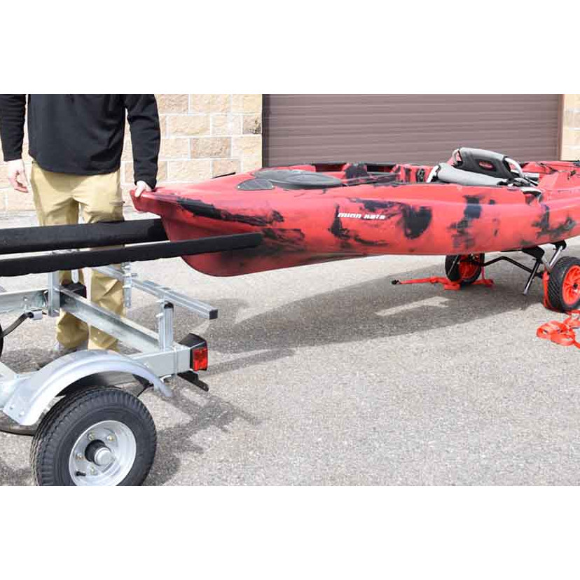 Malone EcoLight™ Single Kayak Trailer Package (1 Set Bunks)