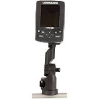 Lowrance® Hook2 Fish Finder Mount with Track Mounted LockNLoad™ Mounting System