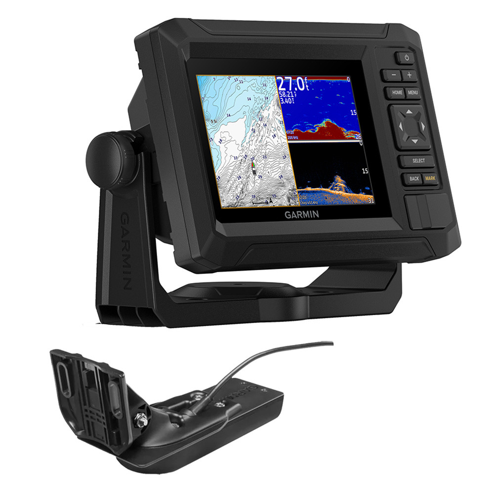 Garmin ECHOMAP UHD2 54CV Chartplotter\/Fishfinder Combo w\/US Coastal Maps  GT20-TM [010-02591-51]