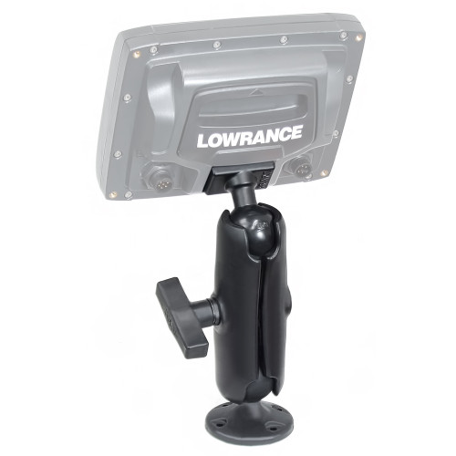 RAM Mount 1.5" Ball "Rugged Use" Composite Mount f\/Lowrance Elite-5 & Mark-5 Series Fishfinders [RAP-101U-LO11]