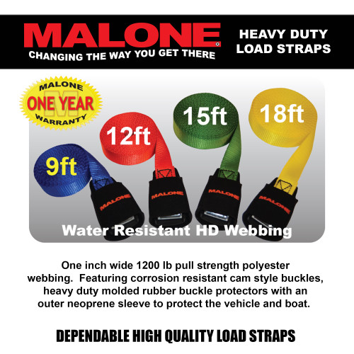 Malone Kayak Load Straps