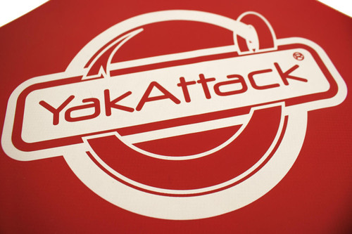Yak Attack Get Hooked Logo Tow Flag