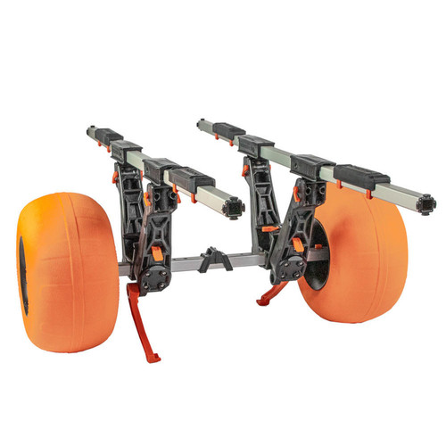 Yakattack Townstow Barcart Universal Kayak Cart with Sand Tires - Easy Assembly Collapsible Kayak and Sup Adjustable Transport Carrier Dolly (TNS-1001-Sand) | Kayak Fishing Accessories