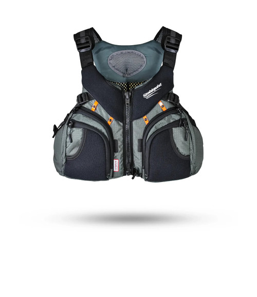 Stohlquist Keeper Fishing Life Jacket - PFD • XL Gray