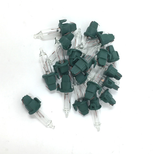 6 Volt Mini Replacement Bulbs With Pinched Base Clear Fits Gki Bethlehem Light Sets Hard To Find Items