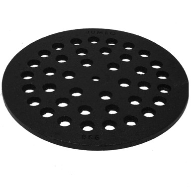 Round 6-1/4 in. Black Cast Iron Floor Drain Cover