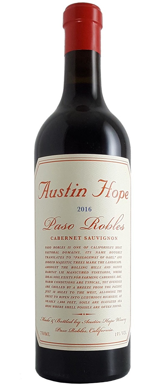 Austin Hope 2016 Sauvignon Final Case Wines
