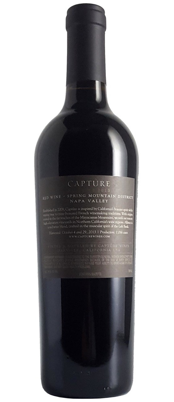 Captûre 2013 Alliance Red | Final Case Wines