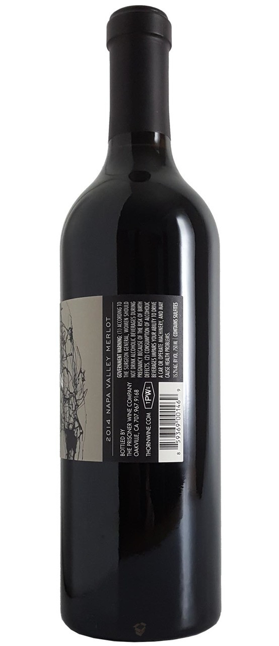 Thorn 2014 Napa Merlot | Final Case Wines