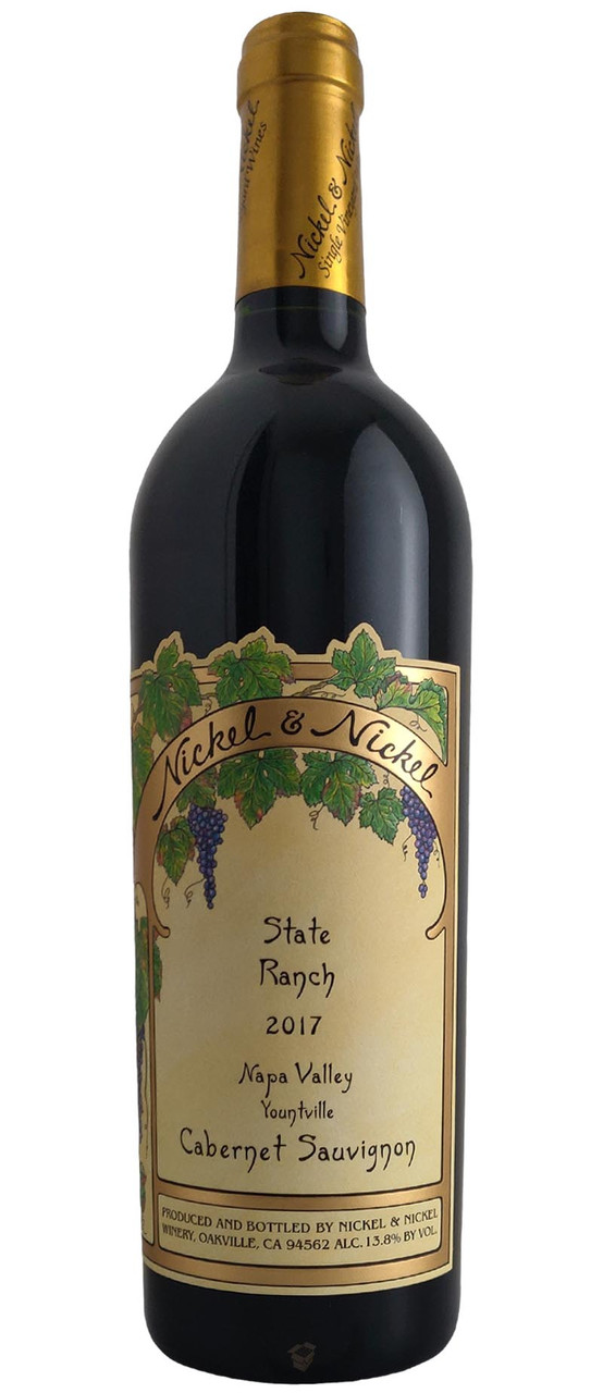 Nickel & Nickel 2017 State Ranch Cab Final Case Wines